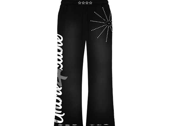 ASH SPRAY “4” SWEATPANTS