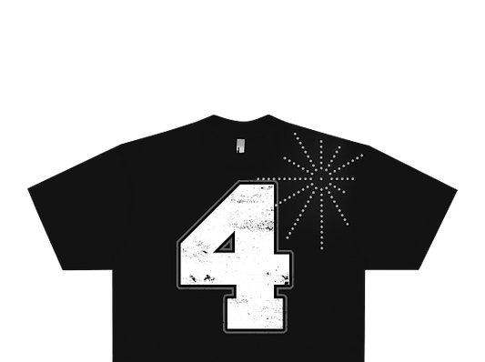 OVERSIZED “4” T- SHIRT